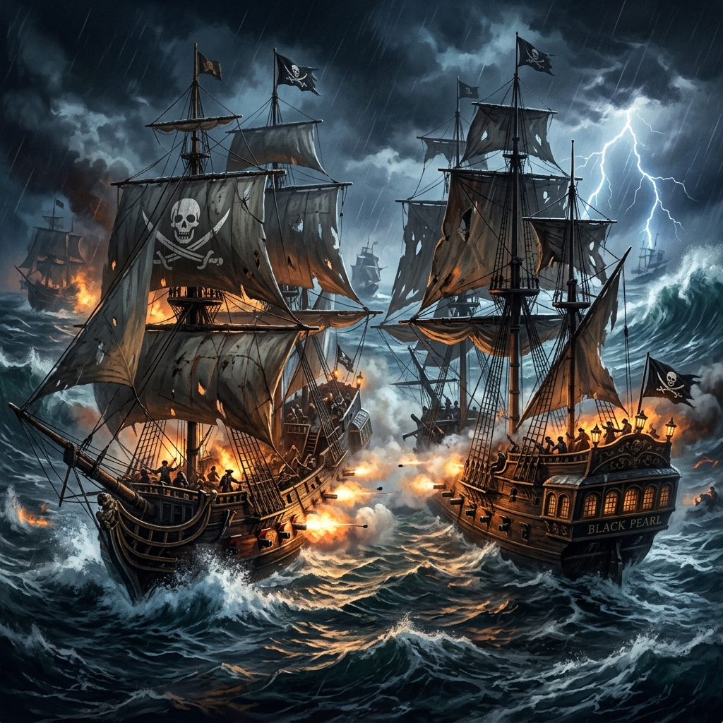 Pirate Sea Wars – Game Strategi Bajak Laut SOJU88